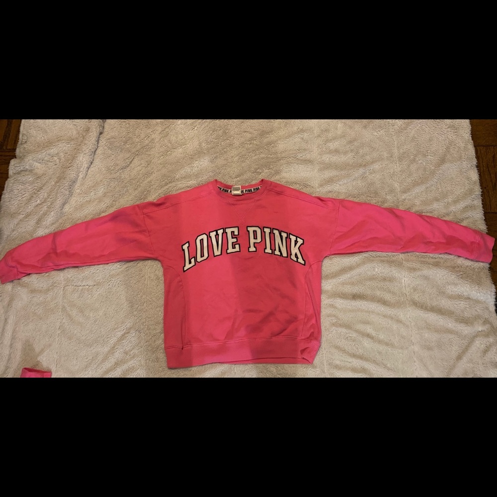 Pink sweat outfit